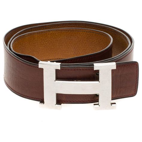 ceinture hermes marron homme.